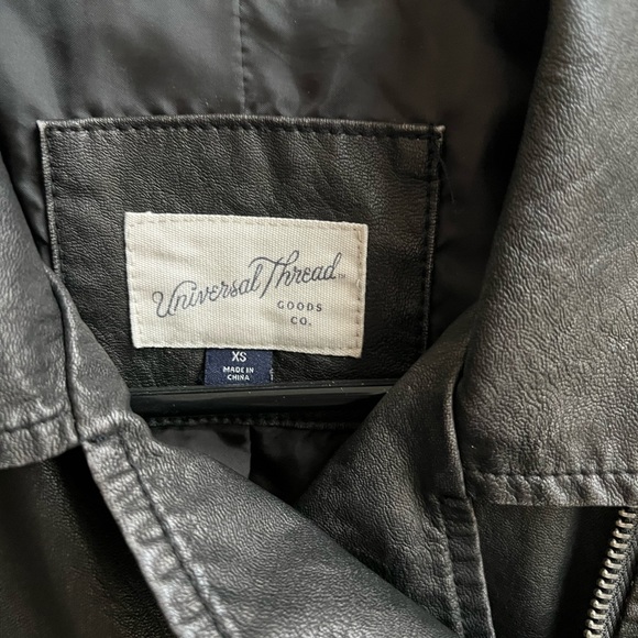 Universal Thread Leather Jacket - Picture 3 of 3
